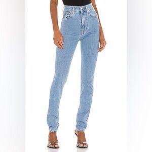 Helmut Lang Light Blue Straight Leg Jeans
